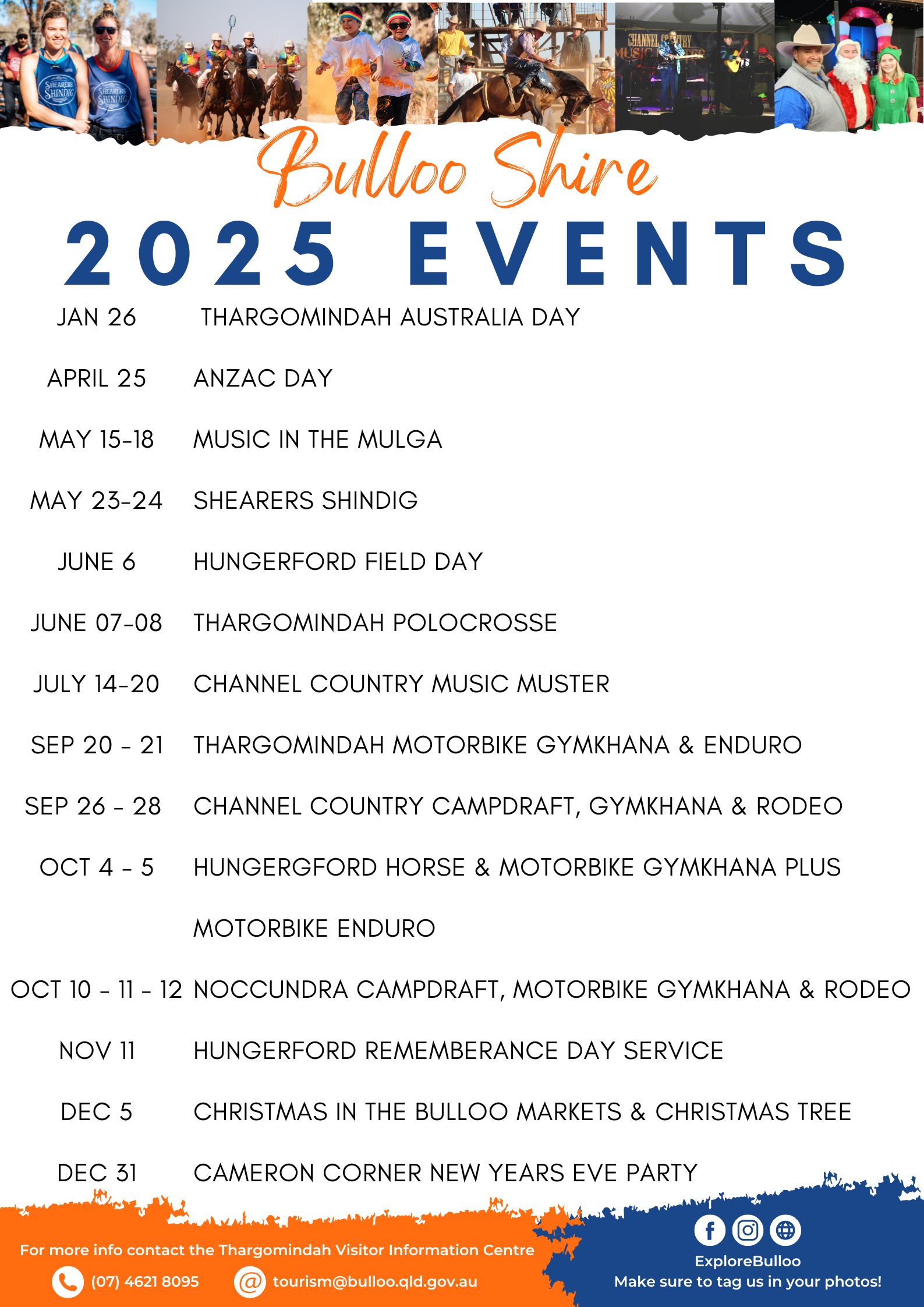 2025 Calender Events