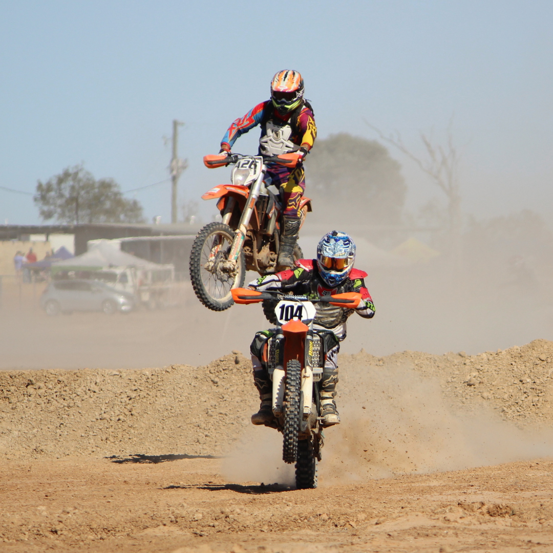 Thargomindah motorbike gymkhana and enduro